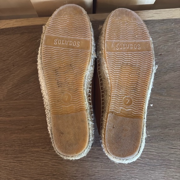Soludos leather platform espadrille - Picture 6 of 6